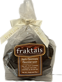 Fraktals Sea Salt Caramels Dark Chocolate 24/95g