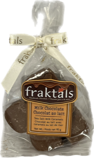 Fraktals Sea Salt Caramels Milk Chocolate 24/95g