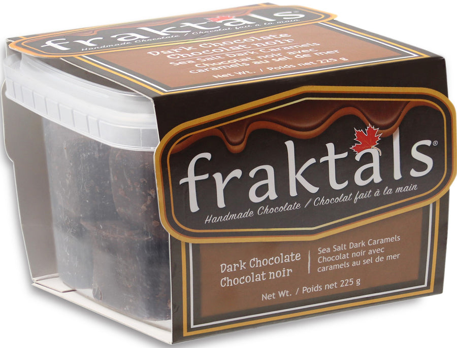 Fraktals Sea Salt Caramels Dark Chocolate 8/225g