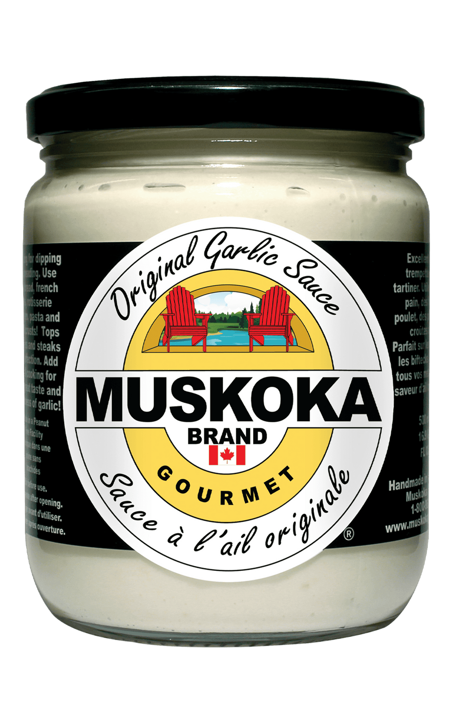 Muskoka Gourmet Original Garlic Sauce 12/500ml