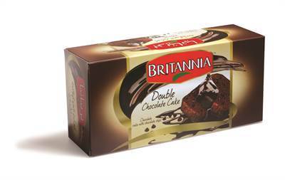 Britannia Gobbles Double Choco Cake 12/250g