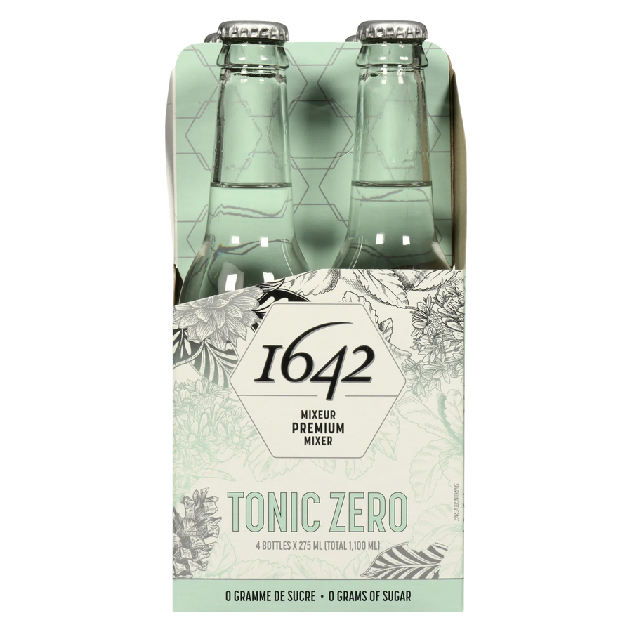 1642 Zero Tonic Sugar Free 6/4/275ml