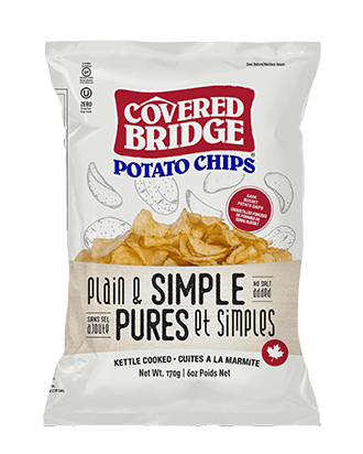 Covered Bridge Chips Plain and Simple 12/170g