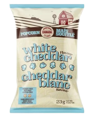 From Farm to Table Popcorn SMALL White Cheddar 32/23g