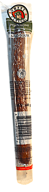 Johnny Canuck Hot Pepperoni 18/60g