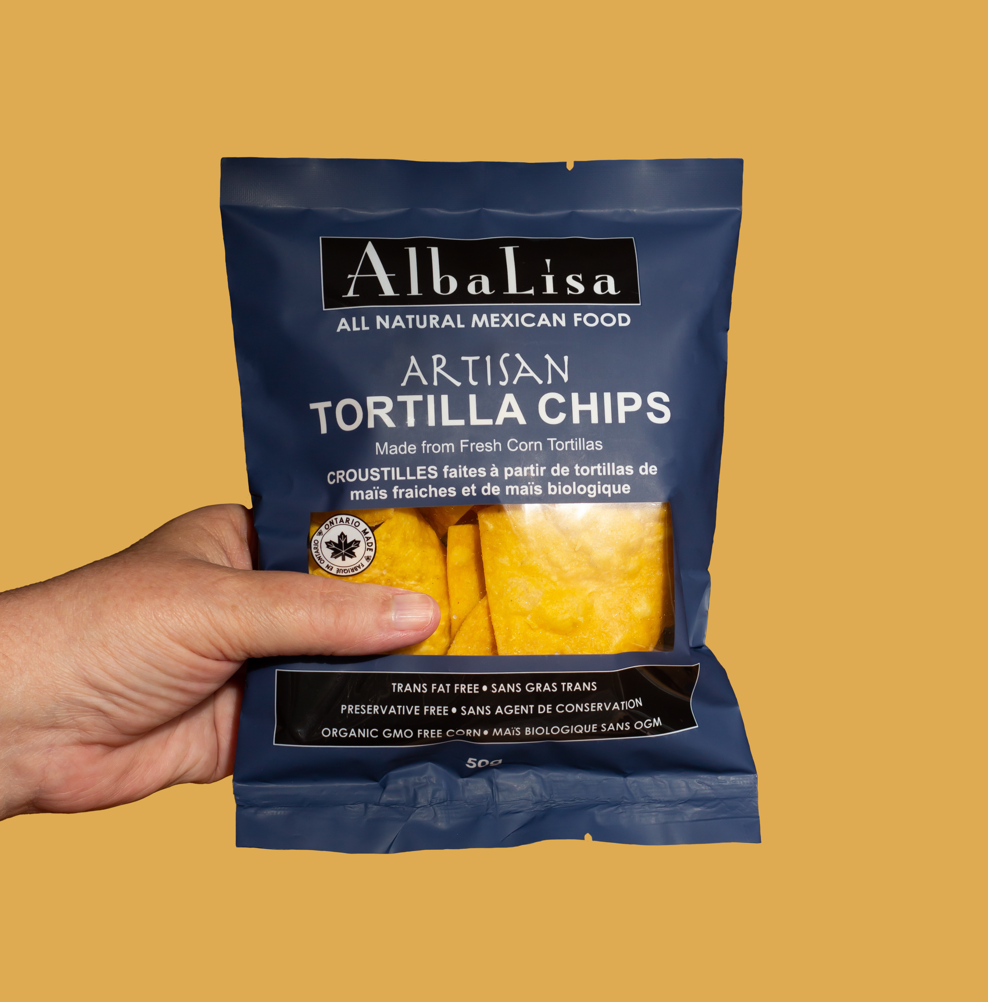 Alba Lisa Artesan Tortilla Chips Grab & Go 24/50g