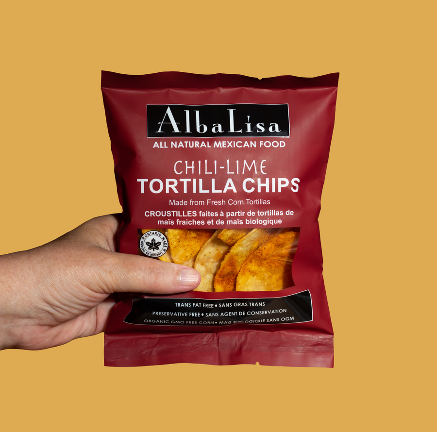 Alba Lisa Chili Lime Tortilla Chips Grab & Go 24/50g