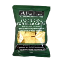 Alba Lisa Traditional Tortilla Chips 12/220g