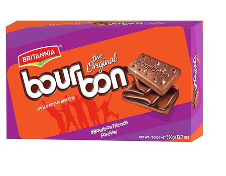 Britannia Bourbon Cream Biscuits 24/390g