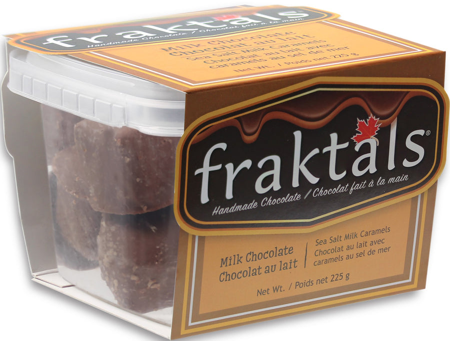 Fraktals Seal Salt Caramels Milk Chocolate 8/225g