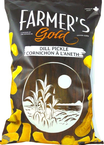 Farmer's Gold Corn Snack Dill 12/200g