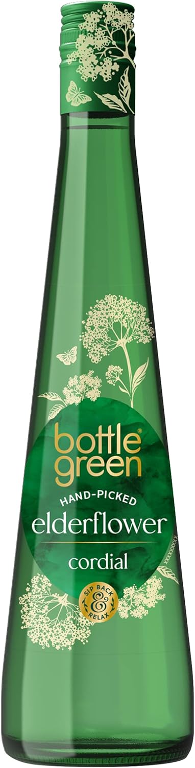 Bottled Green Hand Picked Elderflower Cordial 6/500ml