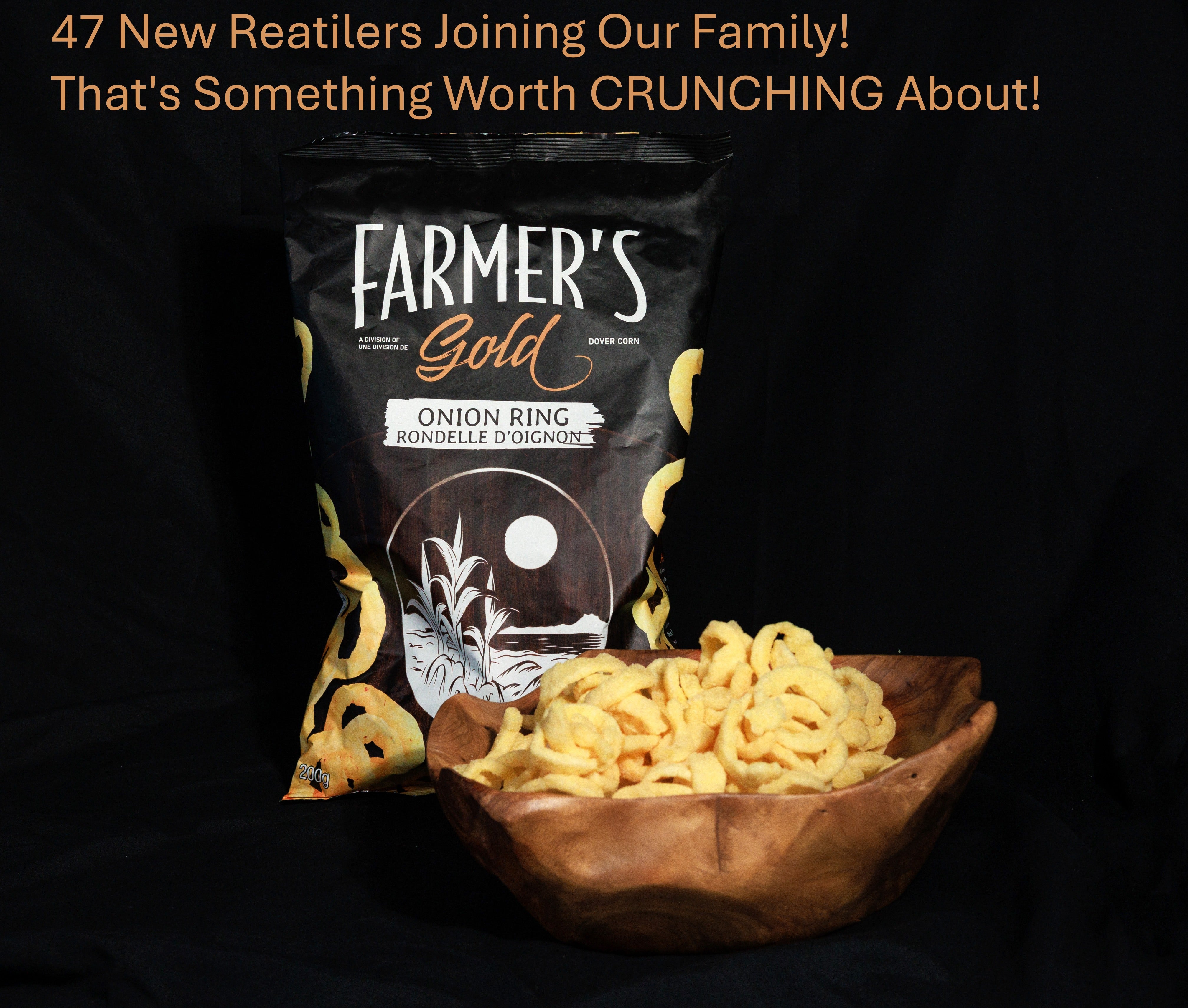 Farmer's Gold Corn Snack Onion Rings