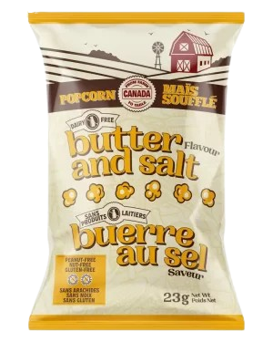 From Farm to Table Popcorn SMALL Butter and Salt 32/23g