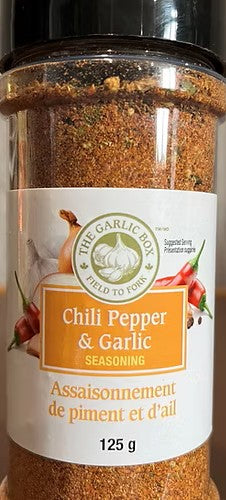 Garlic Box Chili Pepper and Garlic Seasoning 12 x 125g