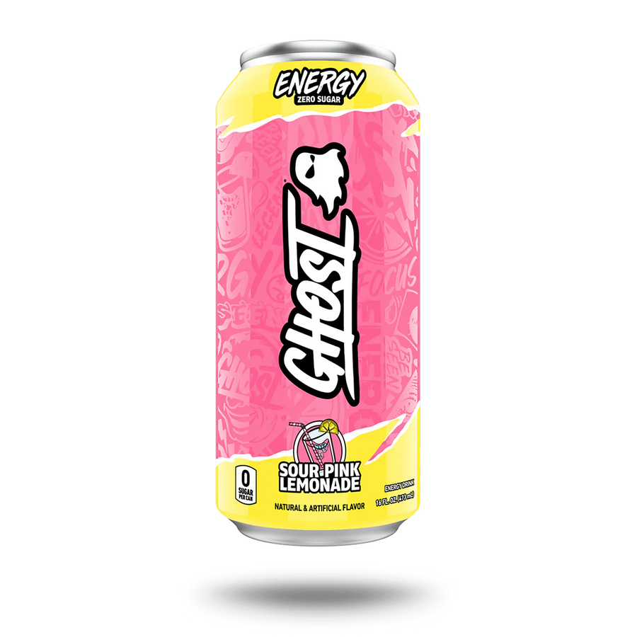 Ghost Energy Drink Sour Pink Lemonade 12/473ml