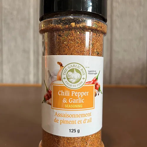 Garlic Box Chili Pepper and Garlic Seasoning 12 x 125g
