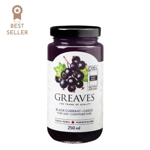 Greaves Black Currant Jam 12/250ml