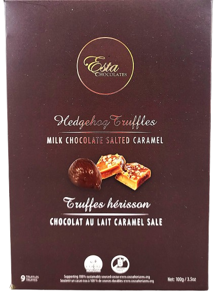Esta Chocolate Truffles Salted Caramel Hedgehogs 12/100g