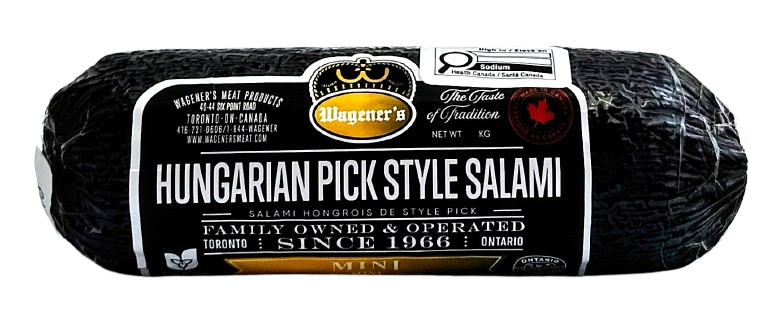 Wagener's Mini Hungarian Salami 330g Average Wt. Priced per Unit