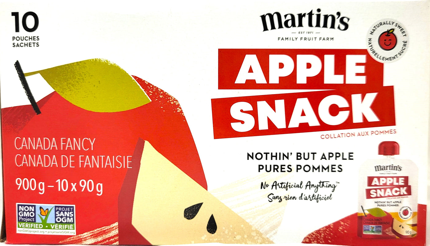 Martin's Apple Snacks Nothin' But Apple 5/10 Packs