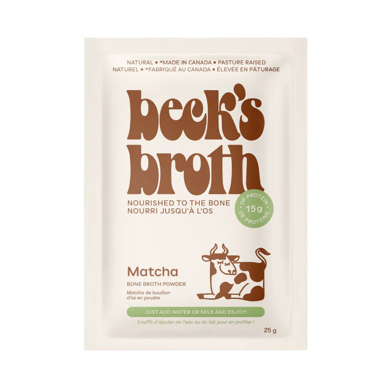 Beck's Broth Matcha Latte 12/25g