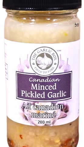 Garlic Box Canadian Minced Garlic 12/200g