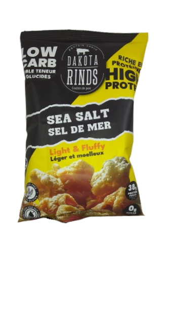 Dakota Pork Rinds Sea Salt 12/50g