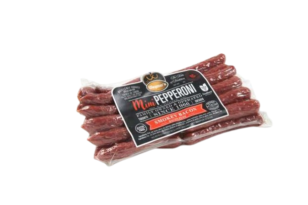 Wagener's Mini Pepperoni Smokey Bacon 270g Average Wt. Priced per Piece