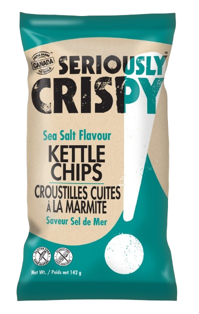Seriously Crispy Sea Salt Chips 2/142g