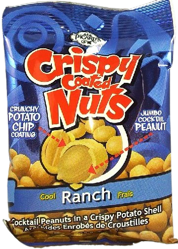 Picard's Chip Nuts Cool Ranch 12/85g