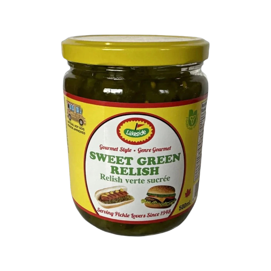 Lakeside Sweet Green Relish 12/500ml