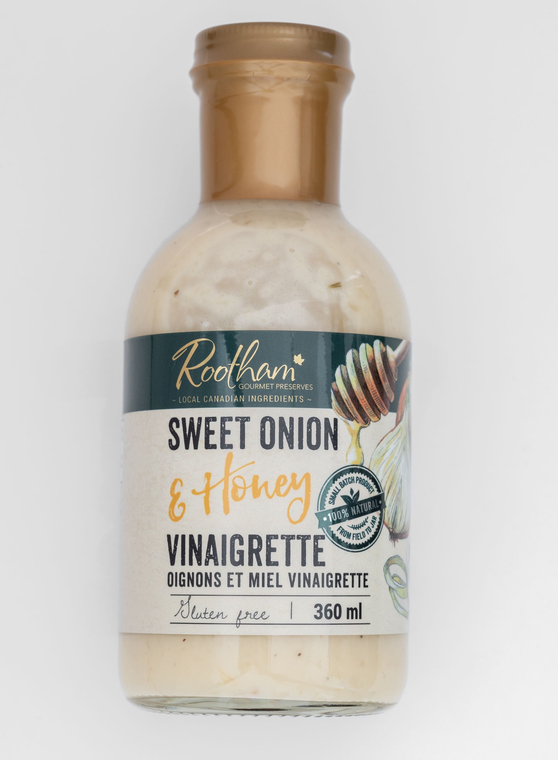 Rootham Sweet Onion & Honey Vinaigrette 12/360ml