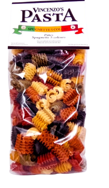 Vincenzo's Pasta 5 Colour Spugnette 12/500g