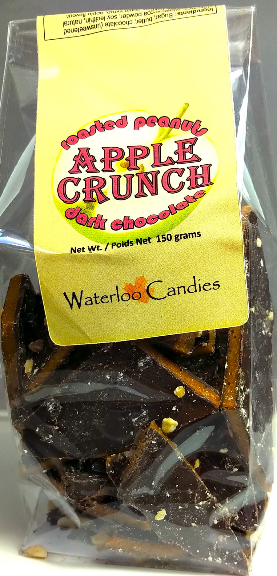 Waterloo Candies Dark Chocolate Apple Crunch 18/150g