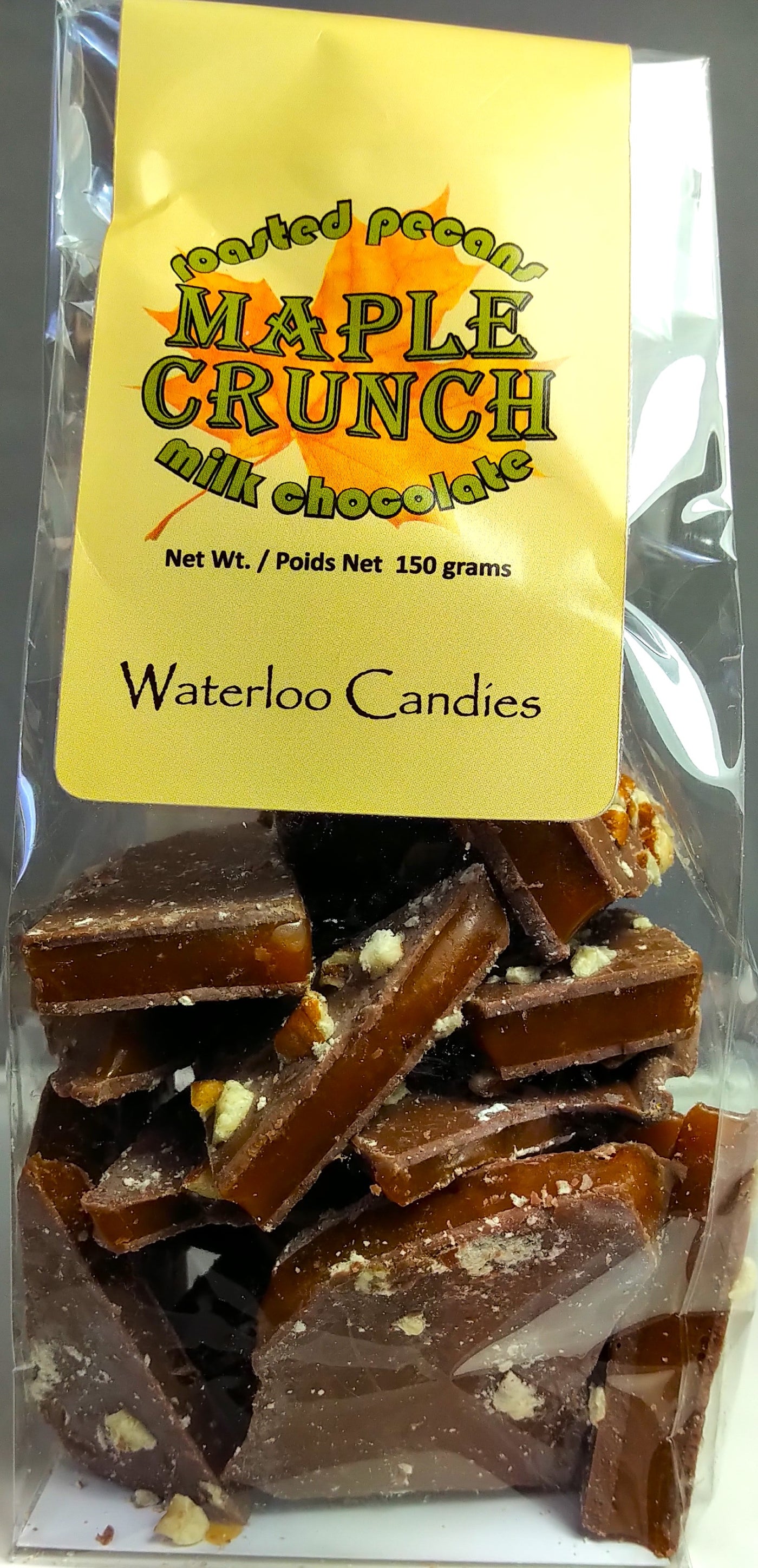 Waterloo Candies Milk Chocolate Maple Crunch 18/150g