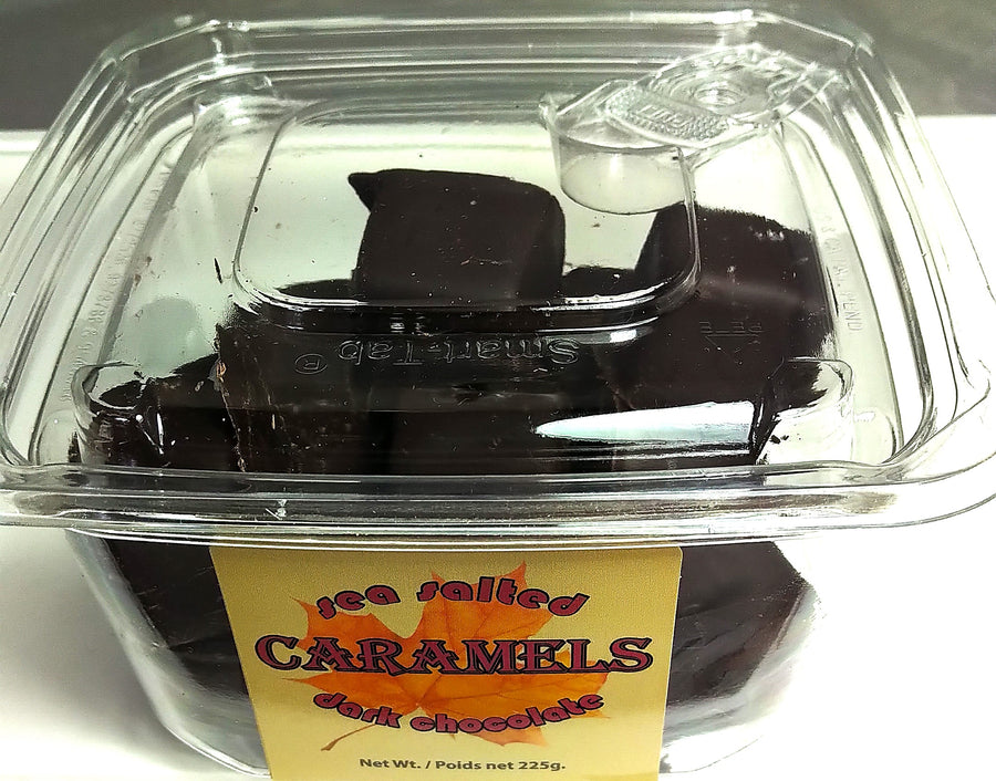 Waterloo Candies Dark Chocolate Salted Caramels 8/225g