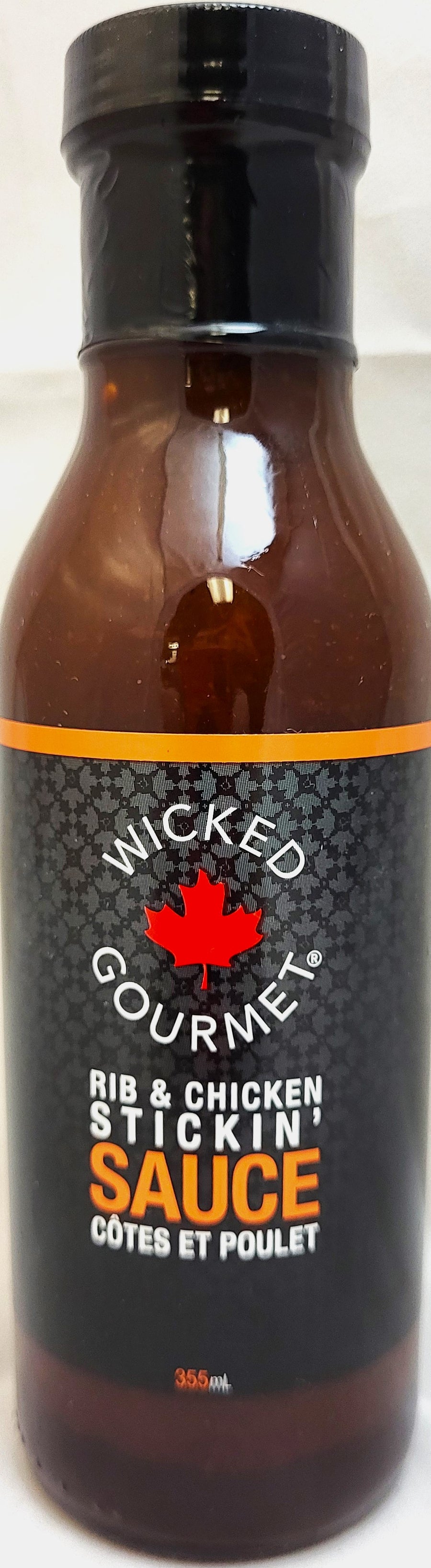 Wicked Gourmet Rib & Chicken Sauce 12/355ml