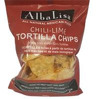 Alba Lisa Chili Lime Tortilla Chips 12/220g