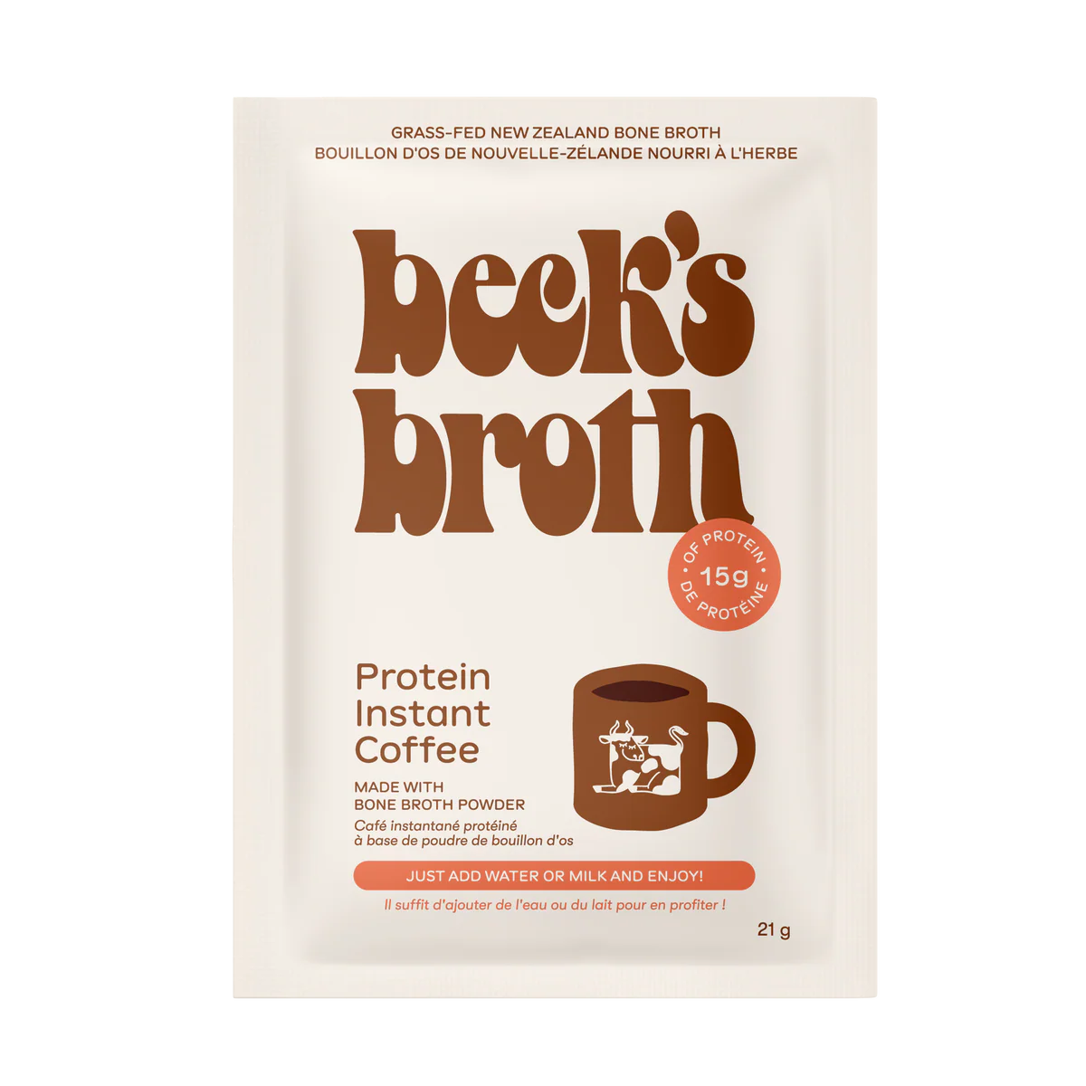 Beck's Broth Instant Coffee 12/21g