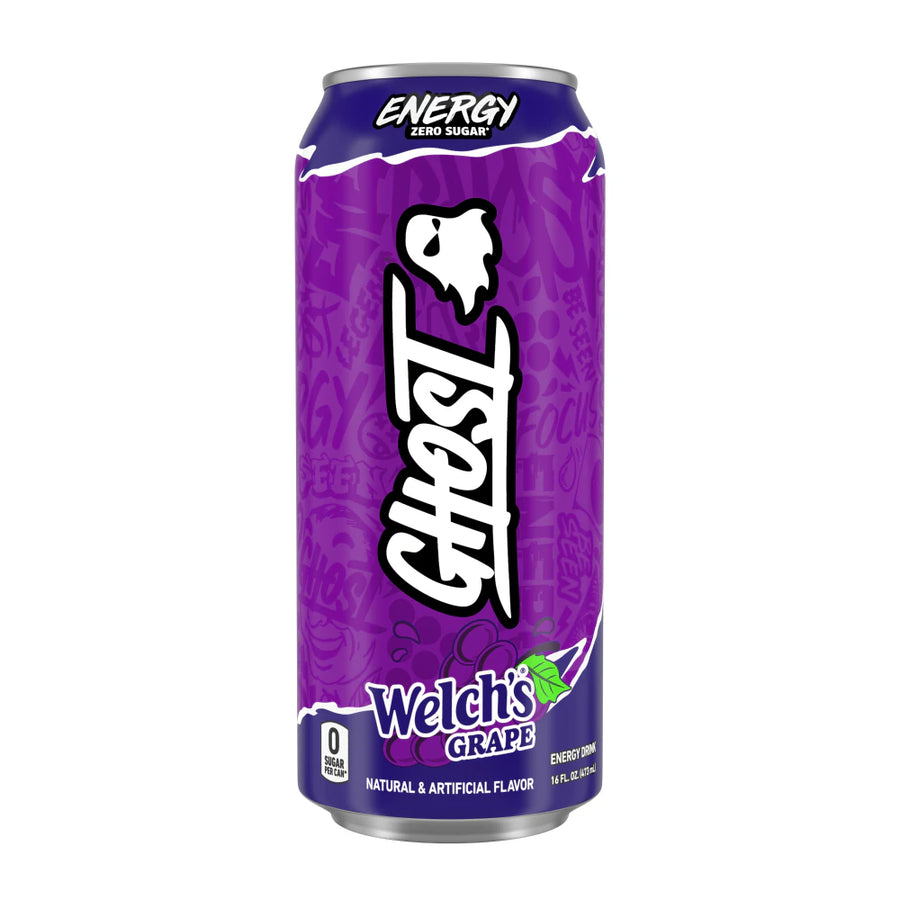 Ghost Energy Drink Grape 12/473ml
