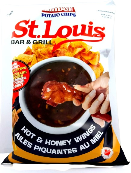Covered Bridge Chips St Louis Hot Honey Wings 12/142g