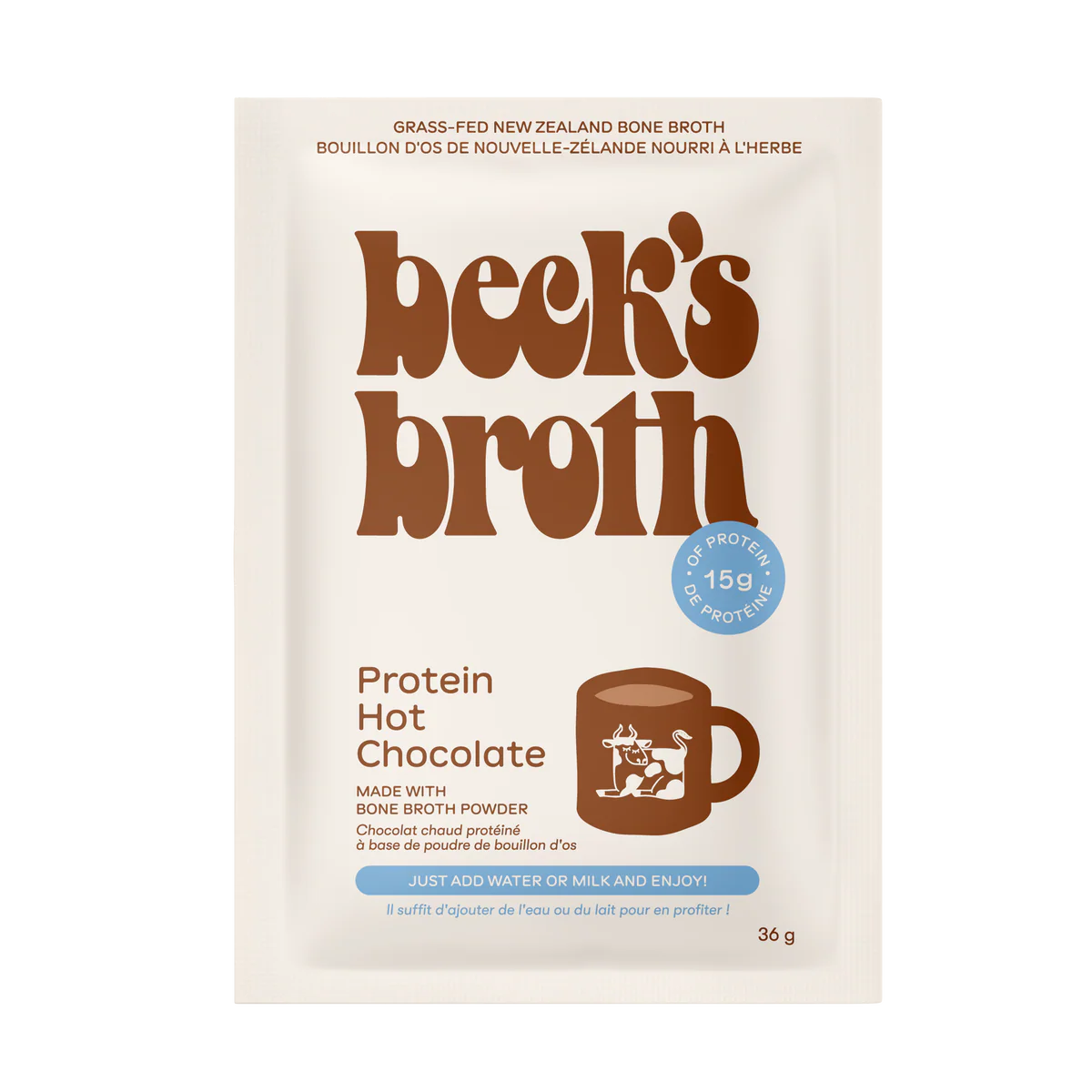 Beck's Broth Hot Chocolate 12/36g