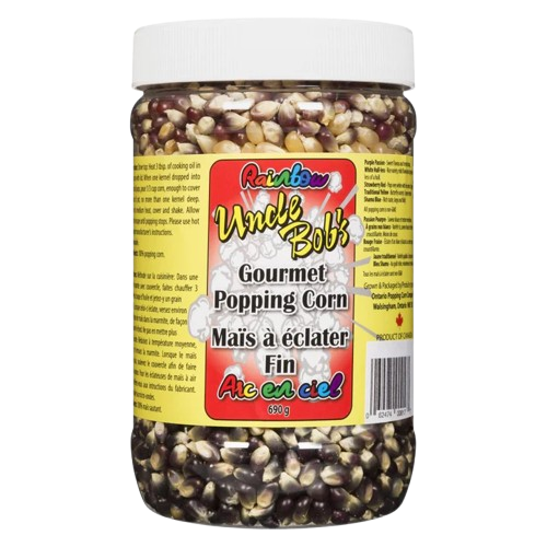 Uncle Bob's Rainbow Popping Kernels 12/680g