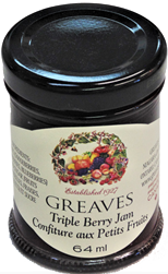 Greaves Mini Jams Assorted 96/64ml