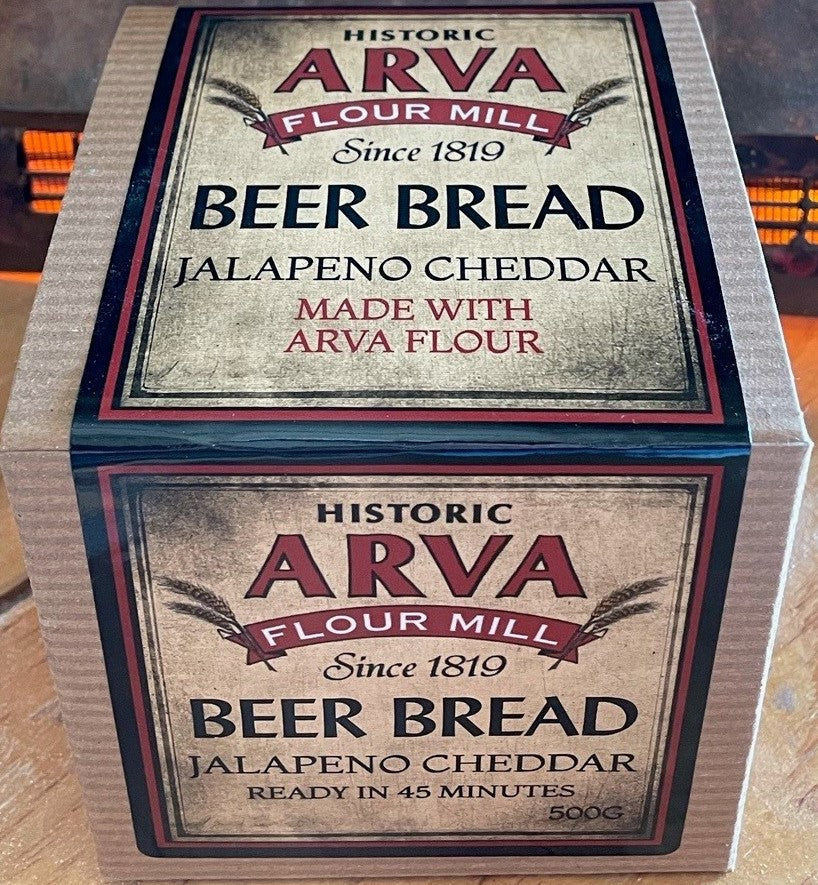 Arva Beer Bread Mix Jalapeno Cheddar 6/500g