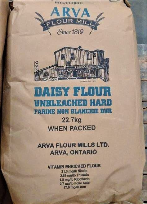Arva Flour Hard Wheat White 1/50lbs.