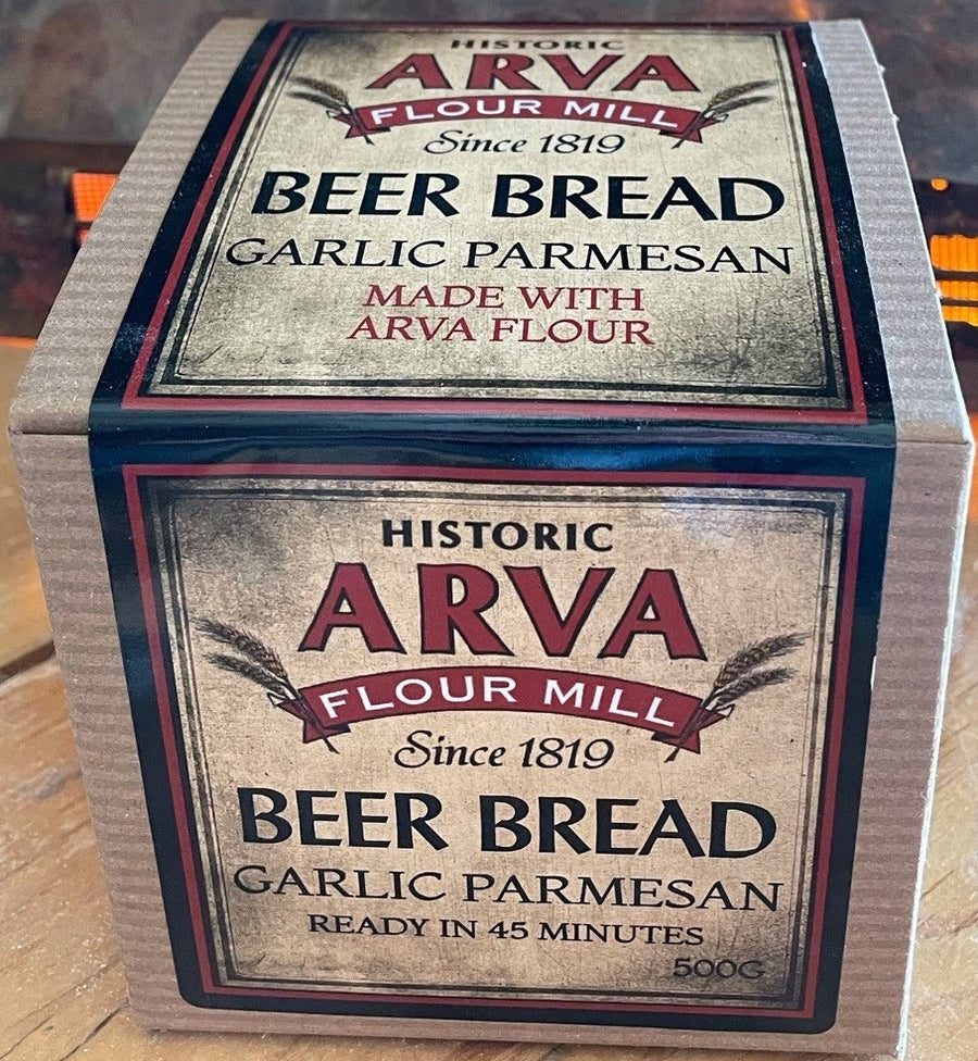 Arva Beer Bread Mix Garlic Parmesan 6/500g