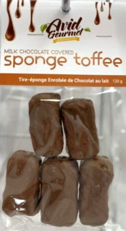 Avid Milk Chocolate Sponge Toffee 10/120g