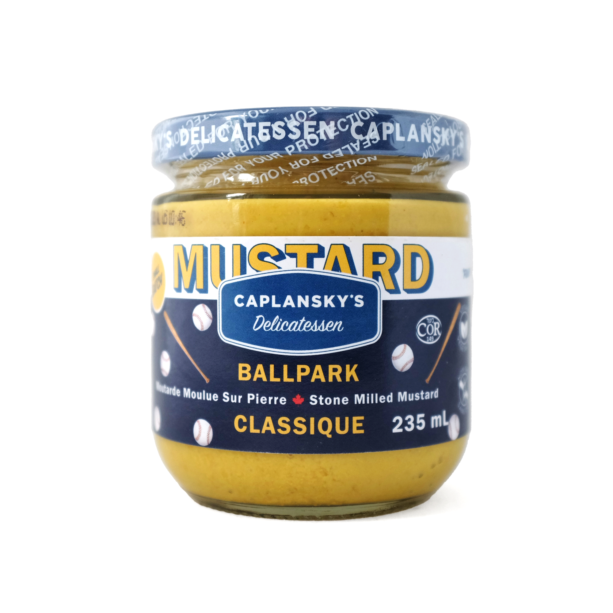 Caplansky's Ball Park Mustard 12/235ml